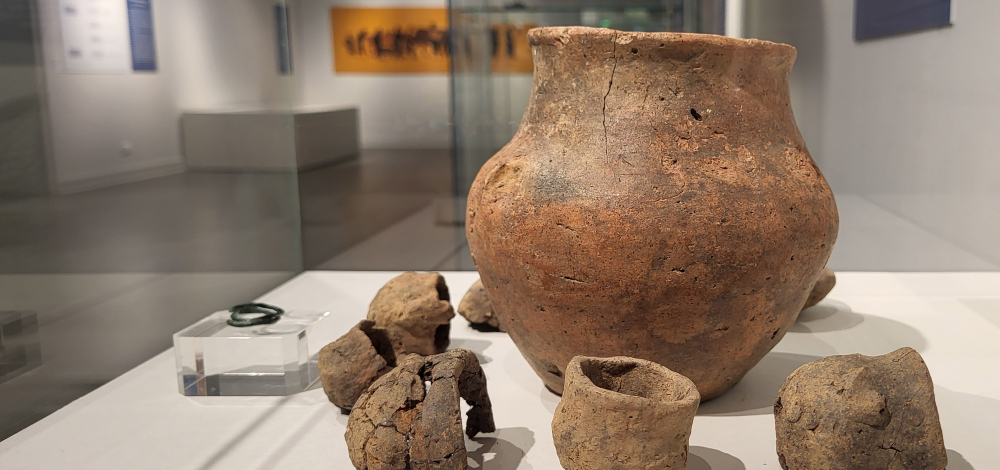 Führung durch die Sonderausstellung "Tod & Ritual. Vorgeschichtliche Bestattungen auf dem Schafberg in Niederkaina"