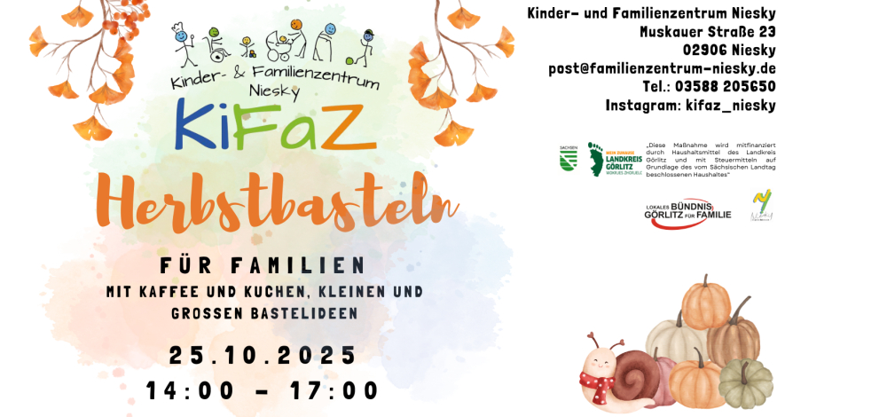 Herbstbasteln für Familien