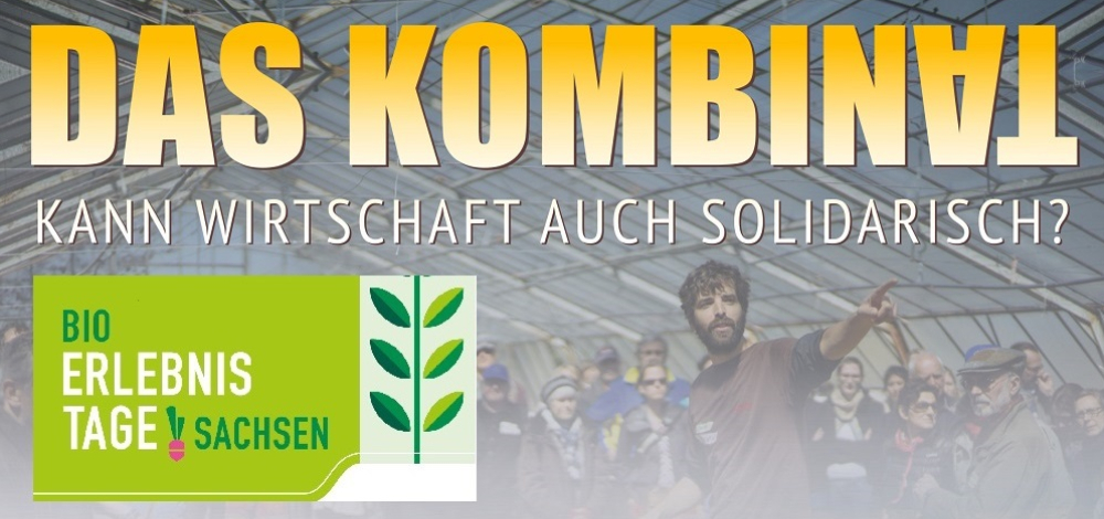 Solidarische Landwirtschaft (Solawi): Premiere "DAS KOMBINAT (Dokumentarlilm über die größte Solawi in Deutschland) + Podiumsgespräch
