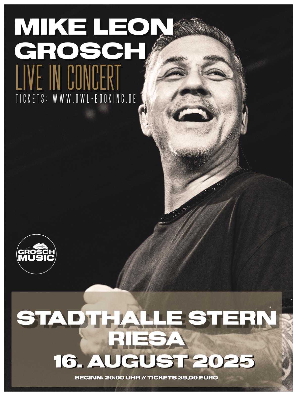 Mike Leon Grosch - Live in Concert