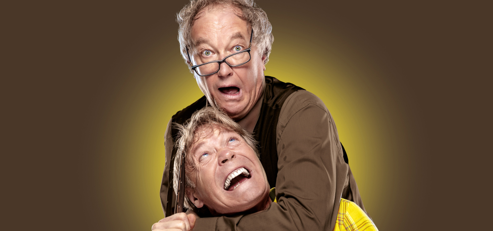 ZWEI GENIES AM RANDE DES WAHNSINNS - Eine Komödie der Woesner Brothers mit Peter Kube und Jürgen Haase