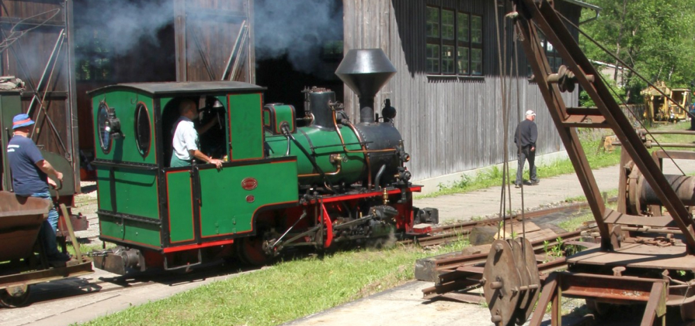 Sommerfahrtage im Feldbahnmuseum mit Dampflokeinsatz