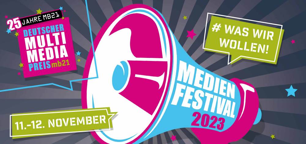 Medienfestival und Deutscher Multimediapreis mb21