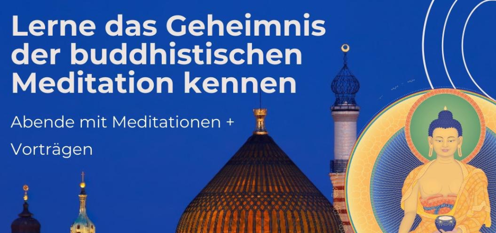 Meditation im YENIDZE Theater - Liebe: mein Glück ist dein Glück