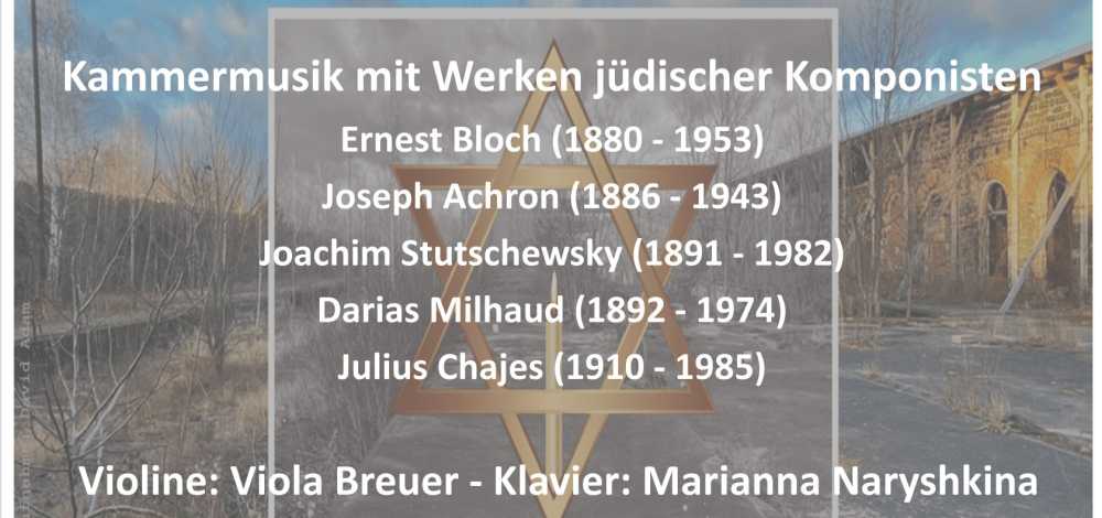 Kammermusik mit Werken jüdischer Komponisten
