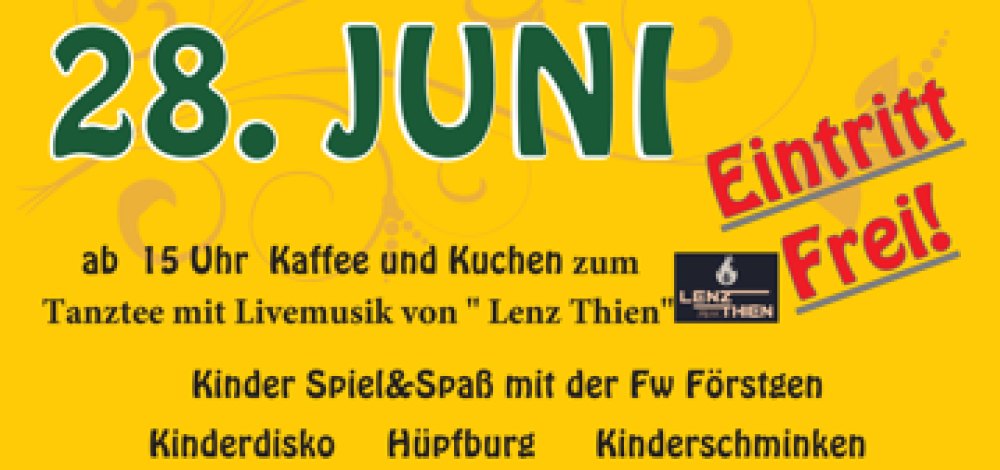 12. Parkfest in Förstgen