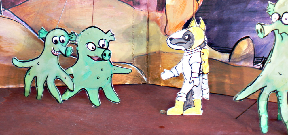 Der kochende Wolf und die gestrickte Oma