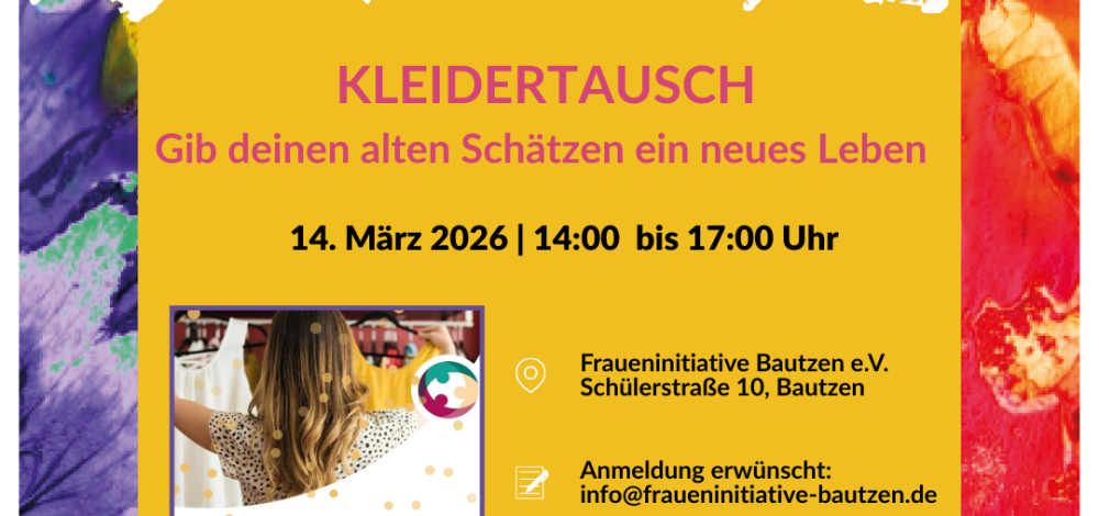 Kleidertauschparty-  Gib deinen alten Schätzen ein neues Leben