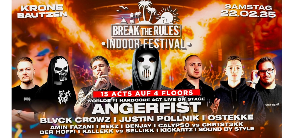 BREAK the RULES – Indoor Festival