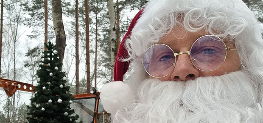 Mit dem Dampfzug unterwegs zum Weihnachtsmann