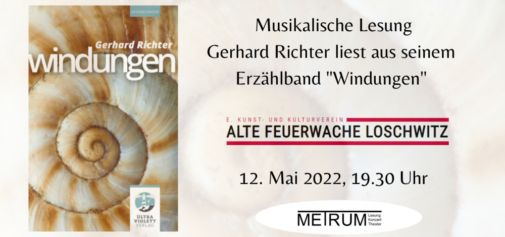 Gerhard Richter liest in der Alten Feuerwache Dresden Loschwitz