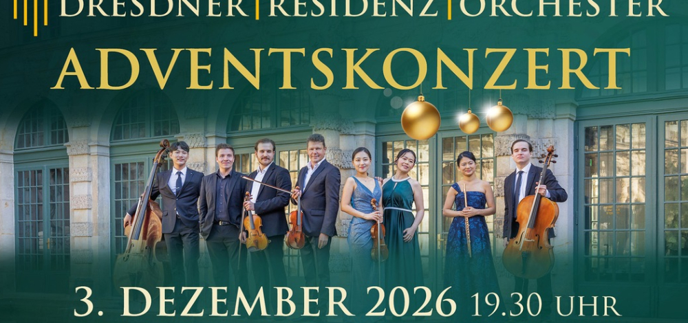 Adventskonzert mit Jennifer Riedel – DRESDNER RESIDENZ ORCHESTER