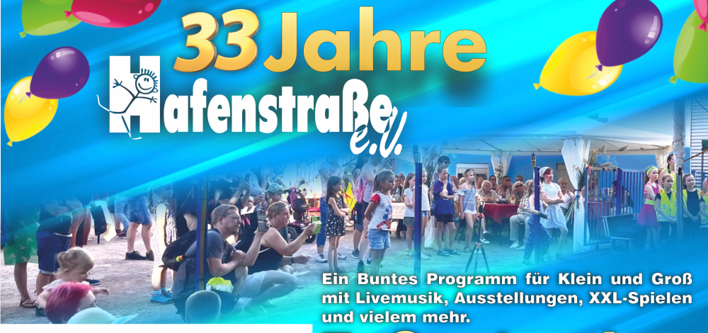 33 Jahre "Hafenstraße"e.V.