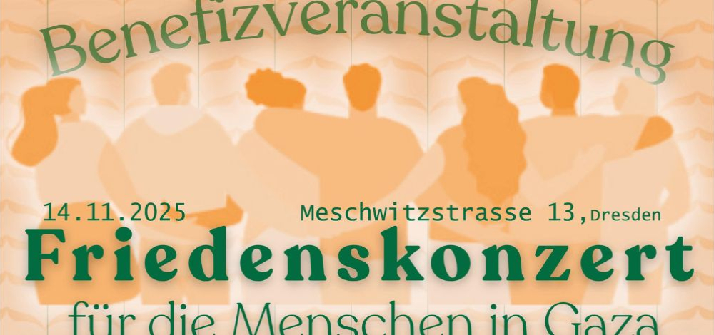 Benefizkonzert für die Menschen in GAZA