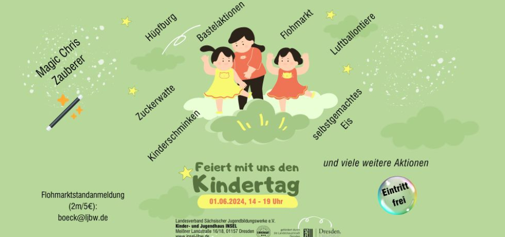 Kindertagsparty mit Flohmarkt