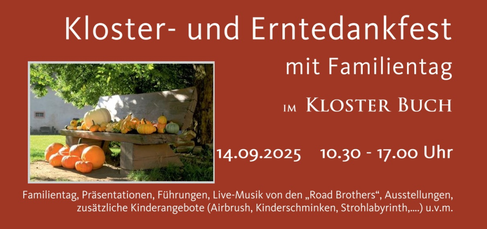 Kloster- und Erntedankfest mit Familientag