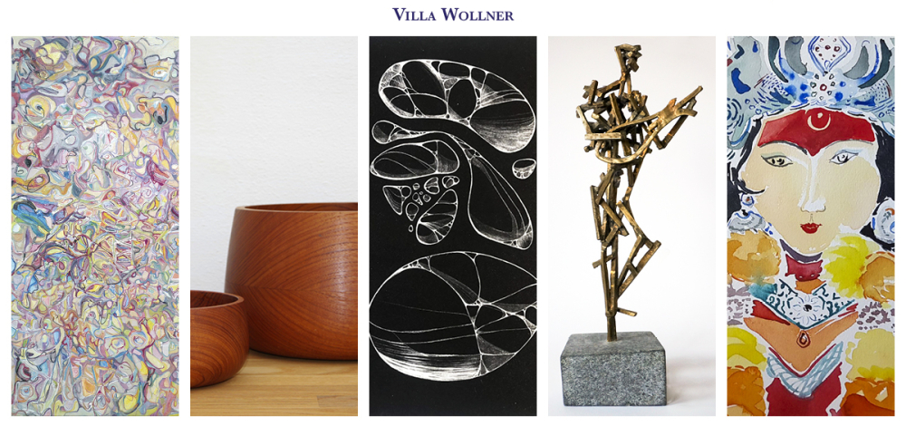 VI. Kunst- und Kulturwochenende Villa Wollner mit Ausstellungen verschiedener Künstler, Park-Rock und Matinee mit Gitarrenkonz