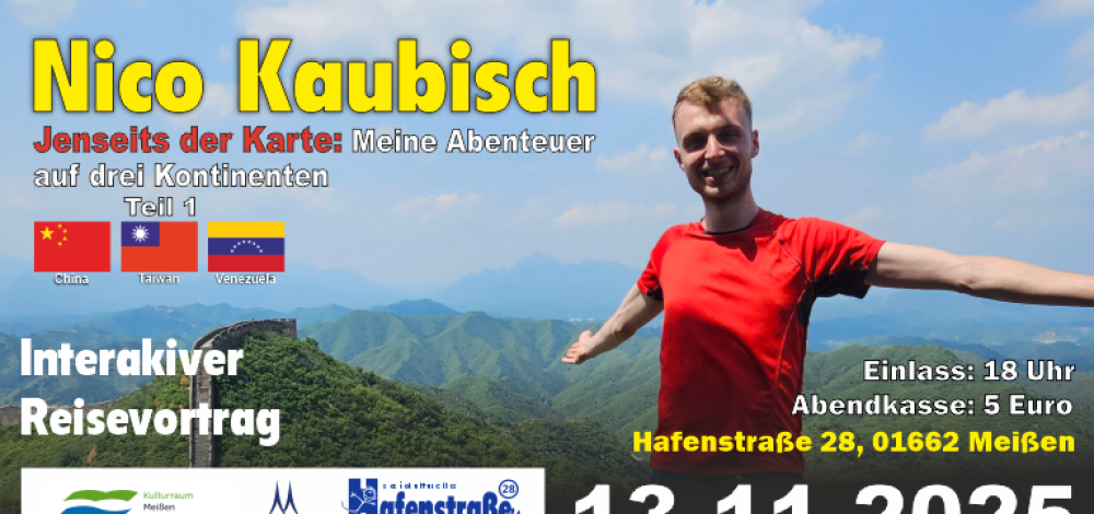 Nico Kaubisch – „Jenseits der Karte: Meine Abenteuer auf drei Kontinenten“