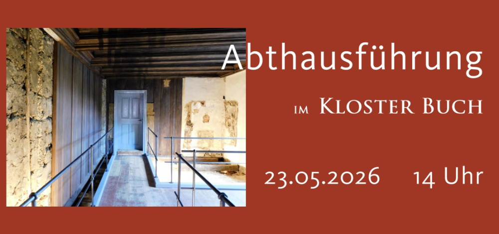 Abthausführung am Pfingstsamstag