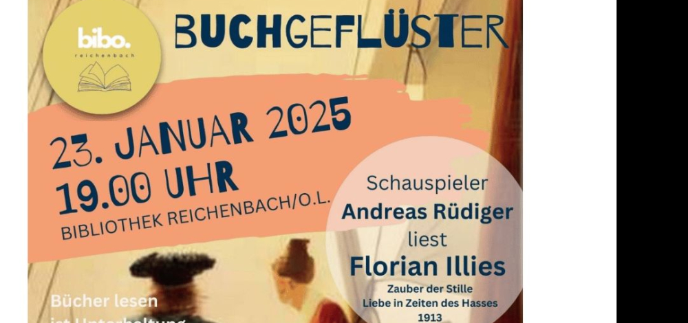Schauspieler Andreas Rüdiger liest Florian Illies