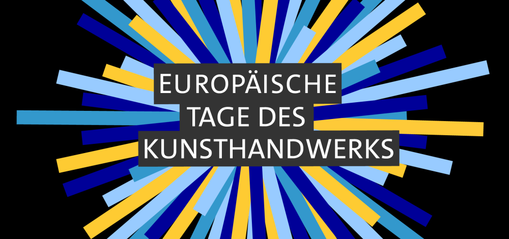 Europäische Tage des Kunsthandwerks vom 10. bis zum 12. April 2026