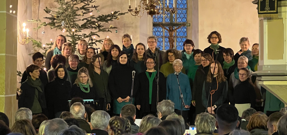 Pop&Jazzchor MELODIVEN Neujahrskonzert