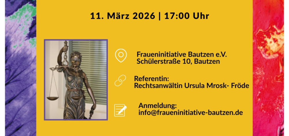 VORTRAG "Besuch beim Anwalt – Alles rund von Terminvereinbarung bis Kosten"