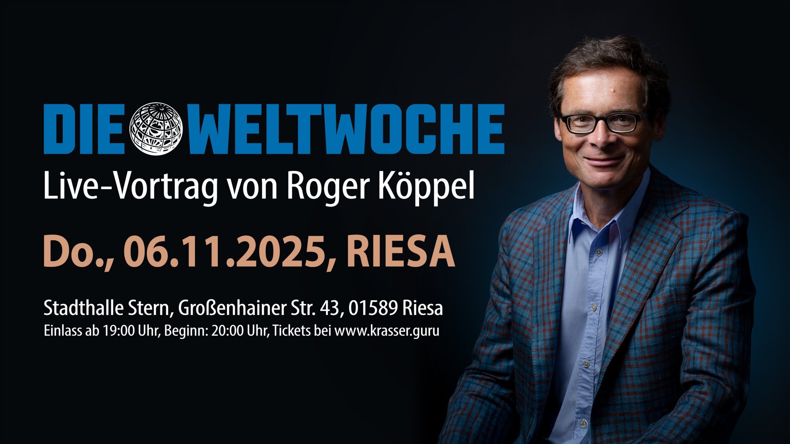Roger Köppel - Live Vortrag in Riesa