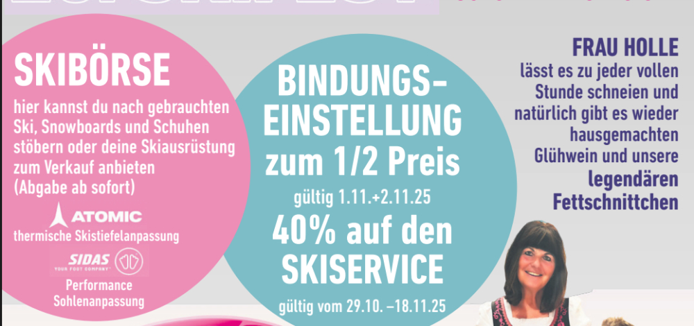 25. Skifest bei Intersport Kunick in Zittau