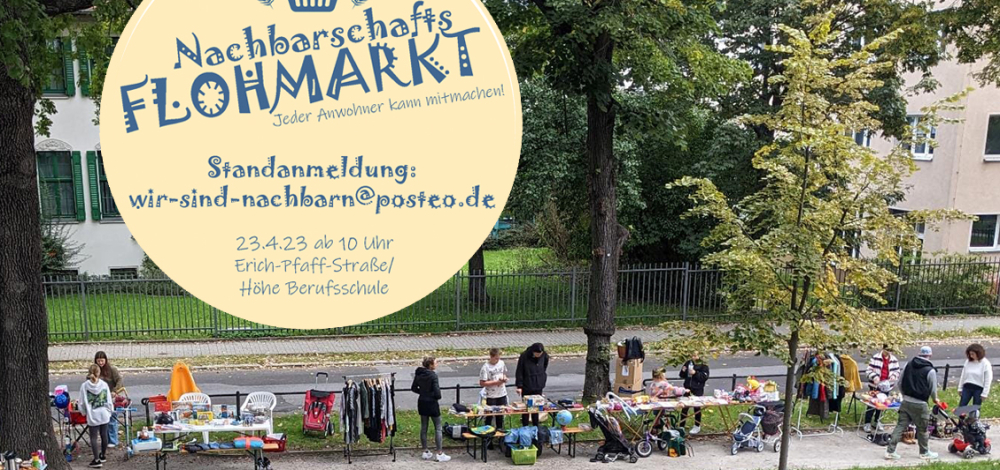 Nachbarschafts-Flohmarkt