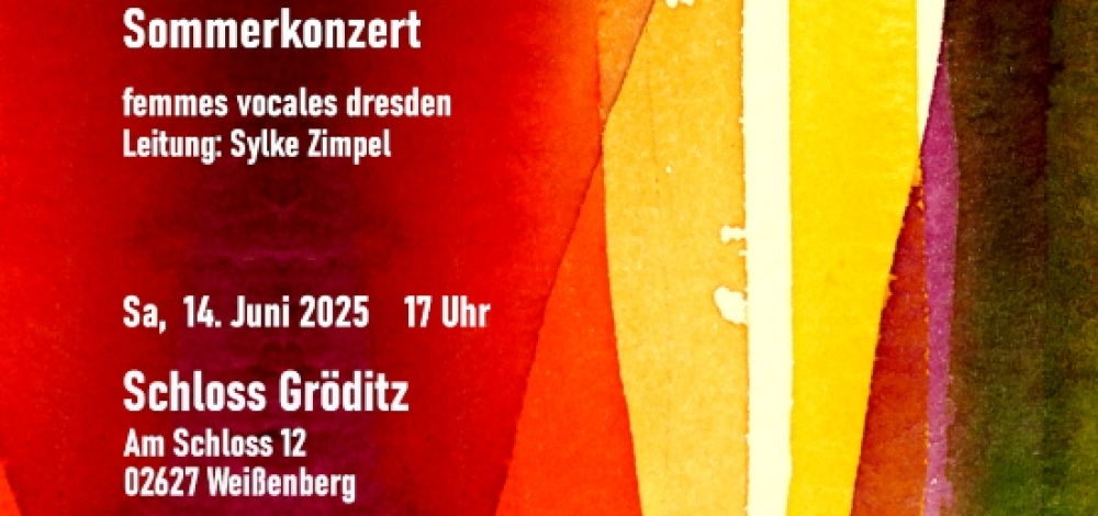 Sommerkonzert  "Viel schöner Blümelein"