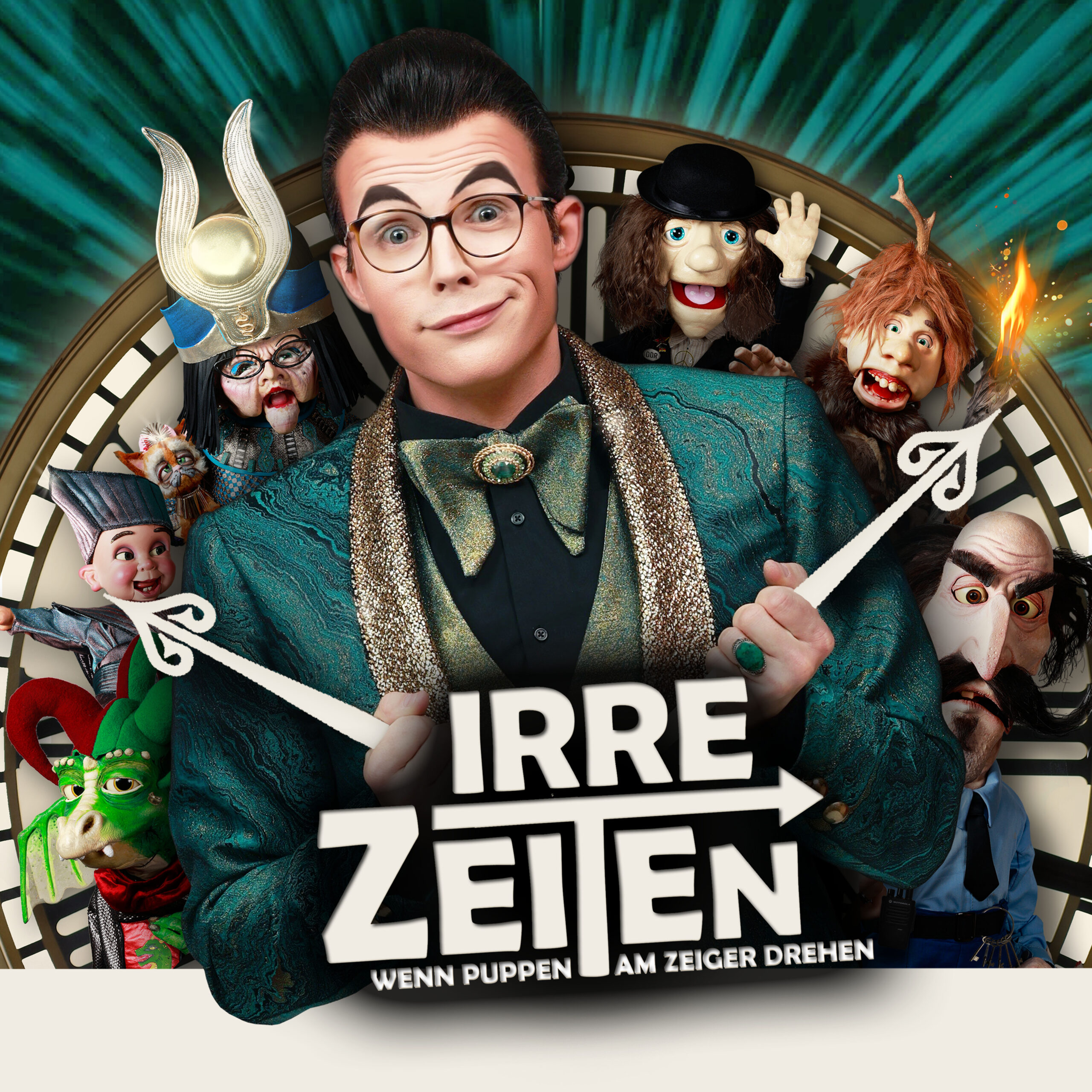 Roy Reinker - „IRRE ZEITEN – Wenn Puppen am Zeiger drehen“