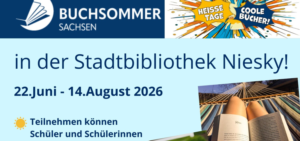 Buchsommer Sachsen