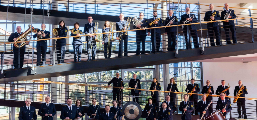 Open Air Konzert des Polizeiorchesters am Palais Zabeltitz