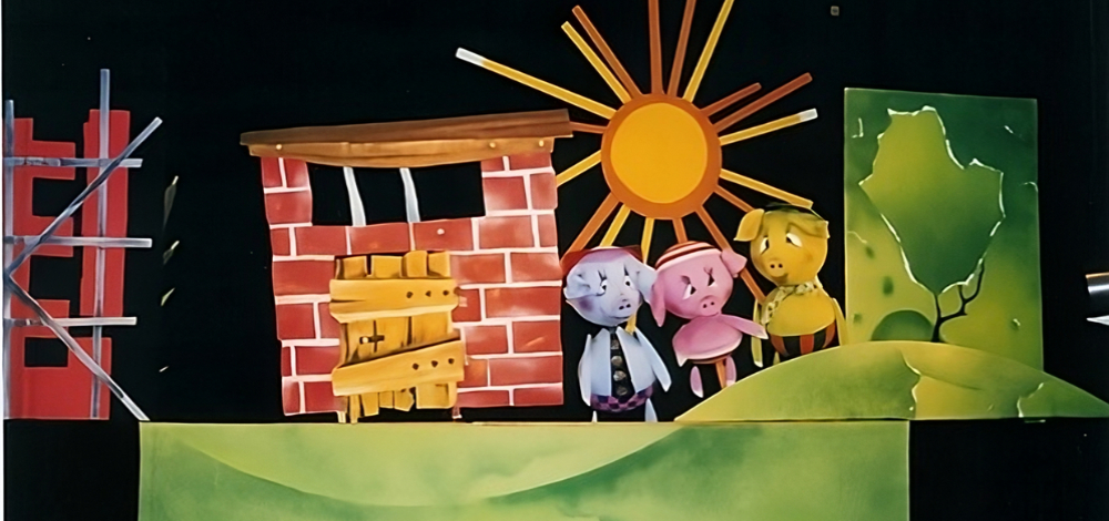 Puppentheater Glöckchen präsentiert: „Die drei kleinen Schweinchen“
