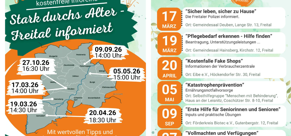 „Erste Hilfe bei Seniorinnen und Senioren“