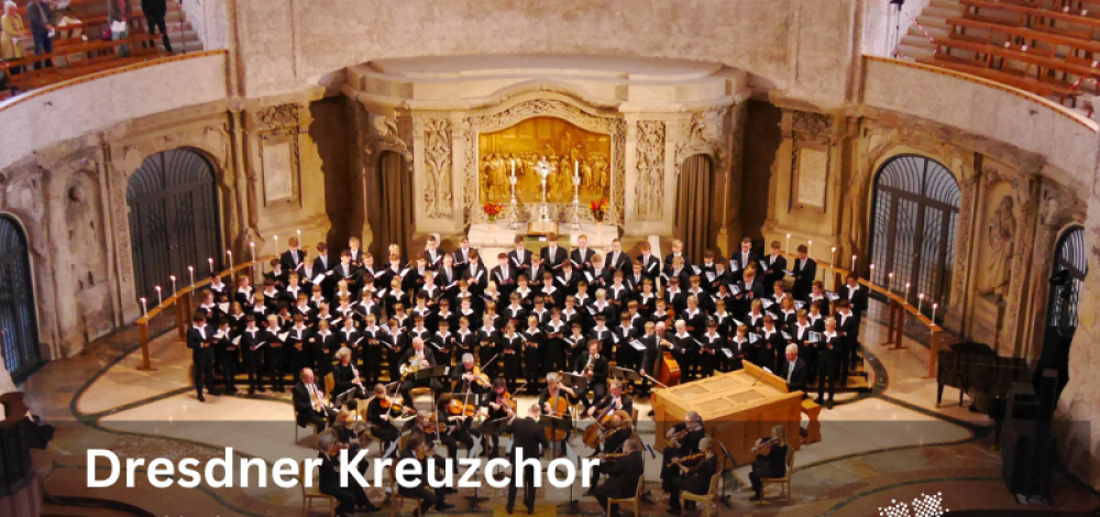 Dresdner Kreuzchor mit Musik von Johann Bach