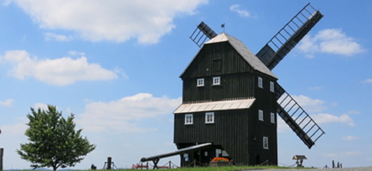 17 Windmühlen in der Region