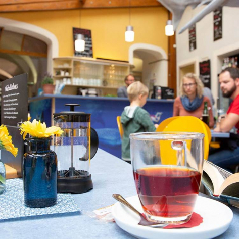 Gartencafé am Ponickauhaus