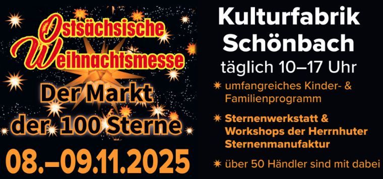 Ostsächsische Weihnachtsmesse in Schönbach