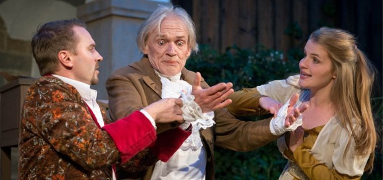 Gotthold Ephraim Lessing: "Der Weiberfeind" ("Der Misogyn"), Theatergastspiel des Kunstherz-Theaters