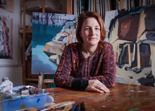 Vernissage: "Von der Berge Macht und der Felsen Kraft" - Malerei & Grafik von Anne Kern & Sabine Veit © 