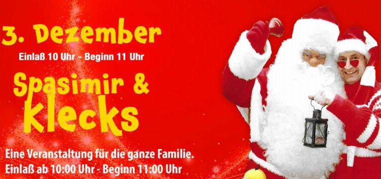 Weihnachten mit "Spaßimir & Klecks"