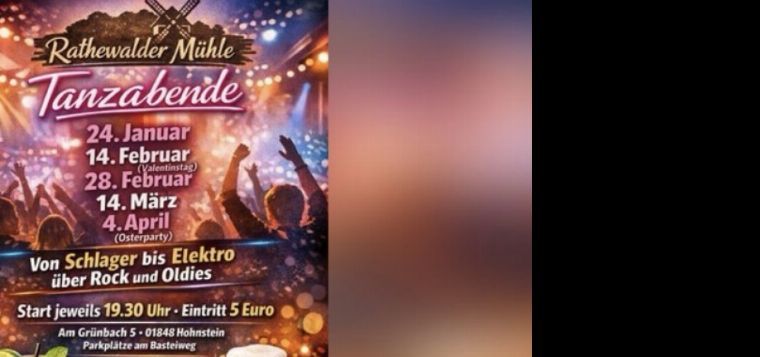 Tanzabende der Rathewalder Mühle