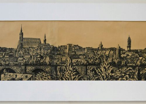 Kabinettausstellung: "Helfried Winzer (1924 - 2010) - Das historische Bautzen. Ein Stadtrundgang 1953" © 
