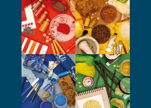 Kabinettausstellung: Farbe erleben – sehen · entdecken · ausprobieren ©