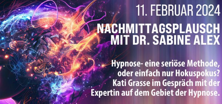 Hypnose oder Hokuspokus - Dr. Sabine Alex