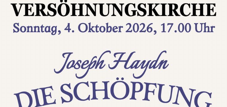 Joseph Haydn „Die Schöpfung“