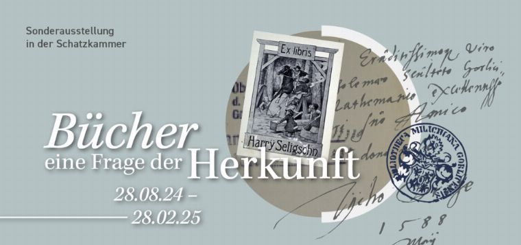 »Bücher. Eine Frage der Herkunft« - Ausstellungseröffnung